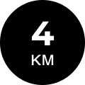 4 км